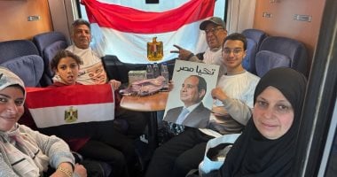 الجاليات المصرية فى برلين تطير إلى بروكسل لاستقبال الرئيس السيسى.. فيديو وصور