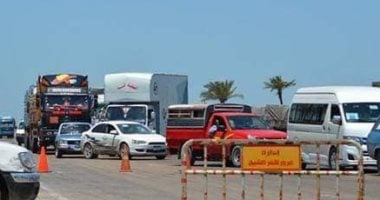 ضبط مواد مخدرة وأسلحة نارية بحوزة عاطلين وتحرير 1582 مخالفة مرورية بكفر الشيخ