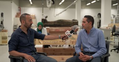 قبل افتتاحه الأسطورى.. اليوم السابع داخل مركز ترميم المتحف الكبير.. فيديو