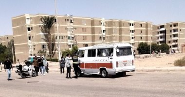 حملات مرورية مكثفة بمنطقة المساكن والجامعة بقنا بعد شكوى الطلاب والأهالى