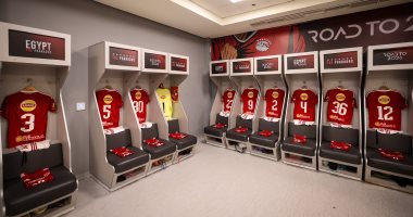 شاهد غرفة ملابس الأهلي قبل مباراة الاتحاد السكندري في الدوري