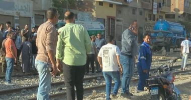 قطار يدهس سيدة أثناء عبورها شريط السكة الحديد بالسويس