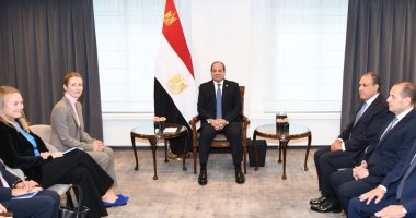 الرئيس السيسى يؤكد ضرورة احترام سيادة الدول ووحدة أراضيها ووقف التدخلات الخارجية