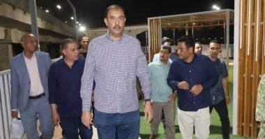 محافظ سوهاج يتفقد الممشى والمرسى السياحيين بالكورنيش الغربي