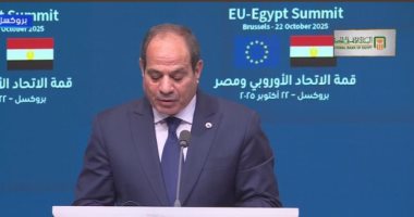 السيسي: القمة المصرية الأوروبية تأتي في توقيت بالغ الأهمية والتعقيد إقليميًا ودوليًا