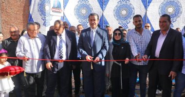 محافظ دمياط يفتتح محطة رفع صرف صحى النجارين بكفر البطيخ