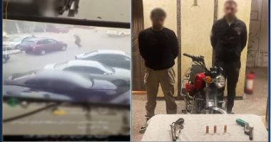 مغامرة فاشلة.. لصان يسرقان سيدة أمام بنك.. والغنيمة «وجبة غداء»