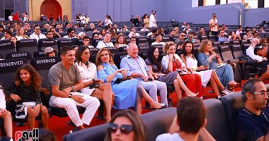 يسرا وبشرى وصبرى فواز وعمرو منسى فى حفل أوركسترا النور والأمل بمهرجان الجونة