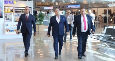 جولة تفقدية للجنة العليا للتفتيش الأمنى والبيئى بمطار سفنكس الدولى
