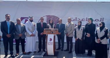 ميناء شرق بورسعيد يستقبل شحنات مساعدات إغاثية قطرية لأهالي قطاع غزة