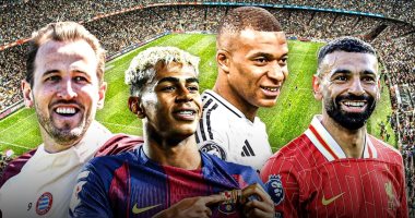 قائمة عمالقة 2025.. مبابي يتربع على العرش العالمي وصلاح يواصل المجد العربي