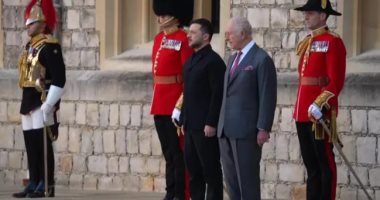 زيلينسكى يلتقى ملك بريطانيا للمرة الثالثة هذا العام ويستعد للقاء ستارمر