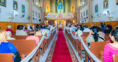 بطريرك الأقباط الكاثوليك يحتفل باليوبيل الفضى الكهنوتى للأب جورج جميل