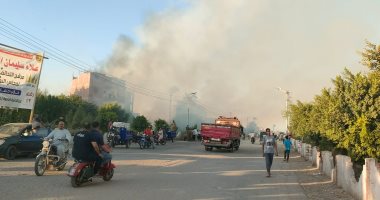 السيطرة على حريق بمنزل مكون من 4 طوابق بقرية بنجا بطهطا دون خسائر