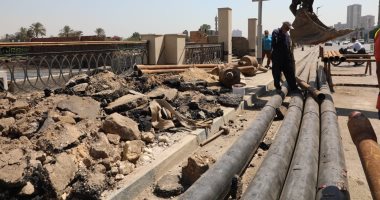 محافظ الجيزة: انتهاء أعمال الحفر النفقى لكابلات تغذية محطات مياه جزيرة الذهب.. صور