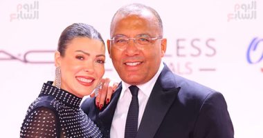 خالد صلاح وشريهان أبو الحسن على ريد كاربت ختام مهرجان الجونة.. صور