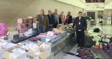 جمارك مطار أسيوط تضبط محاولة تهريب كمية من مستحضرات التجميل