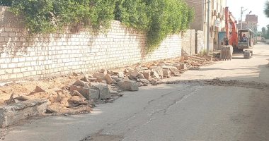 تركيب الإنترلوك بشوارع كفر الشيخ واستمرار أعمال التطوير بسخا.. صور