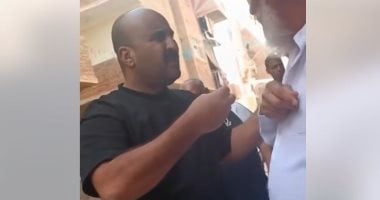 المتهم بالاعتداء على مسن بالسويس المتهم بالاعتداء على مسن بالسويس