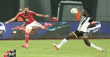 75 دقيقة.. الأهلى 1-0 إيجل نوار.. نزول تريزيجيه ومحمد هانى.. صور