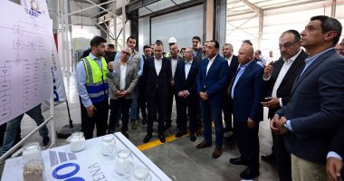 رئيس الوزراء يفتتح مصنع أدو مينا لصناعة مواد البناء بمنطقة السخنة الصناعية