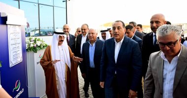 استثمارات تصل لـ 85 مليون دولار.. رئيس الوزراء يفتتح مستودع موانئ دبي العالمية