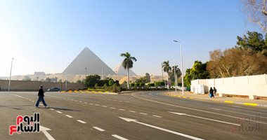 الطرق المؤدية للمتحف المصرى الكبير تتجمل.. 5 أيام تفصلنا عن الحدث الأضخم