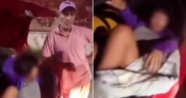 سيدة تختبئ بصندوق سيارة زوجها لكشف خيانته.. والشرطة تُفسد خطتها "فيديو"