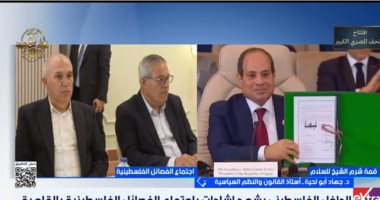 جهاد أبو لحية: مصر الدرع والسند للفلسطينيين ووسيط ذو ثقل في الشرق الأوسط