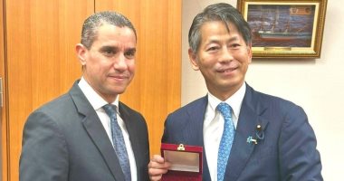 السفير المصرى يبحث مع وزير يابانى تفعيل الشراكة الاستراتيجية بين البلدين