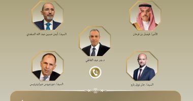 وزير الخارجية يبحث مع نظرائه في فرنسا واليونان والسعودية والأردن تطورات الأوضاع