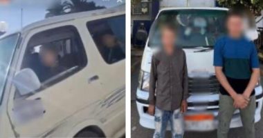 طفل يقود ميكروباص في بني سويف ووزارة الداخلية تتحرك سريعًا
