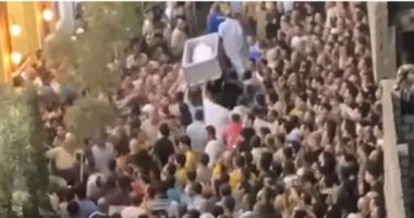 وسط حالة من الحزن.. تفاصيل تشييع جثامين ضحايا جريمة فيصل "فيديو"