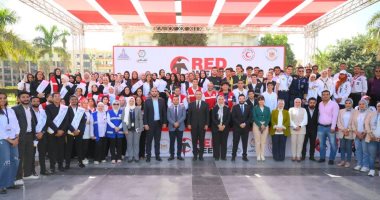 الهلال الأحمر المصرى يطلق حملة لرفع وعى الطلاب بالسلامة النفسية