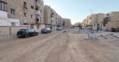 تطوير الشوارع الداخلية بالشهداء والعبور والمنطقة الرابعة بالإسماعيلية