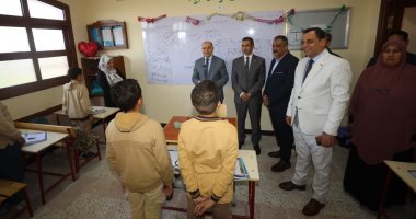 محافظ كفر الشيخ يفتتح مدرسة الشهاينة للتعليم الأساسى 