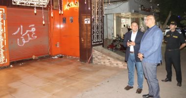 غلق مطعمين غير مرخصين يستخدمان لحوما مجهولة المصدر فى شبرا الخيمة