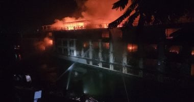 حريق مركب - أرشيفية