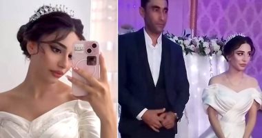 عروسة تتخلص من حياتها بسبب انتقاد عائلة العريس فستان الزفاف.. فيديو