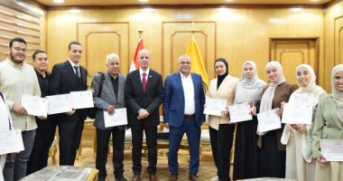 علوم الأرض جامعة بنى سويف تحصل على ثلاثة دروع بالمؤتمر الدولى للمياه والطاقة