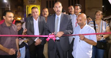 محافظ سوهاج يفتتح حديقة ميدان الشهداء العامة بالمنشاه