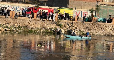 قوات الإنقاذ النهرى تبحث عن جثة غريق ببحر شبين بالمحلة