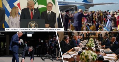 ترامب يكسر البروتوكول بمواقف غريبة.. فاجئ رئيسة وزراء اليابان بتصرف طريف ورقص بمطار كوالالمبور.. غازل ميلونى وصافح ماكرون بطريقة مثيرة.. لم يستقبل زيلينسكي.. لقاءه بالقادة الأفارقة تحول لـ"مقابلة توظيف".. فيديو