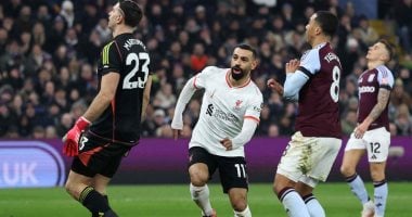 مباراة سابقة بين ليفربول وأستون فيلا