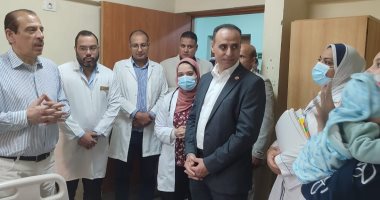 صرف مكافأة أسبوعين للعاملين بمستشفى بني سويف التخصصي