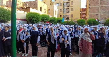 احتفالات بمدارس أسوان بمناسبة افتتاح المتحف المصرى الكبير.. فيديو وصور