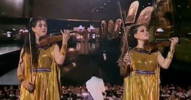 أميرة ومريم أبو زهرة يشاركون فى افتتاح المتحف المصرى الكبير