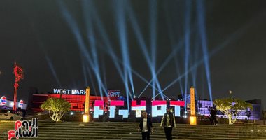 فاير شو وعروض ليزر تزين سماء أكتوبر احتفالا بافتتاح المتحف المصرى الكبير