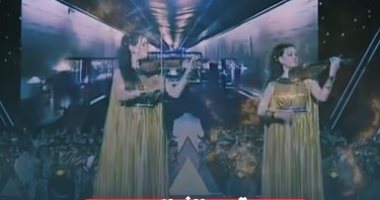 أميرة ومريم أبو زهرة تخطفان الأنظار في افتتاح المتحف بعزف يجسد سحر الحضارة