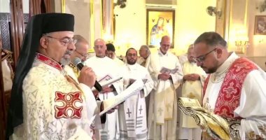 بطريرك الأقباط الكاثوليك يترأس قداس الرسامة الإنجيلية للشماس بيتر يحيى